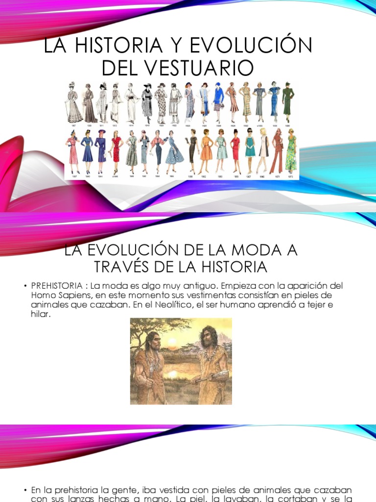 Evolución del Vestuario a lo Largo de la Historia | PDF | Bragas | Ropa