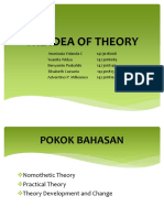 The Idea of Theory