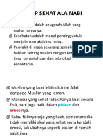 Hidup Sehat Ala Nabi