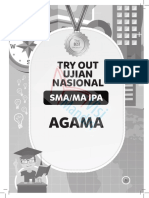 Soal Try Out USBN SMA IPA 2019 (AGAMA 3 PAKET) PDF