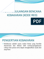 Penanggulangan Bencana Kebakaran (Kode Red)