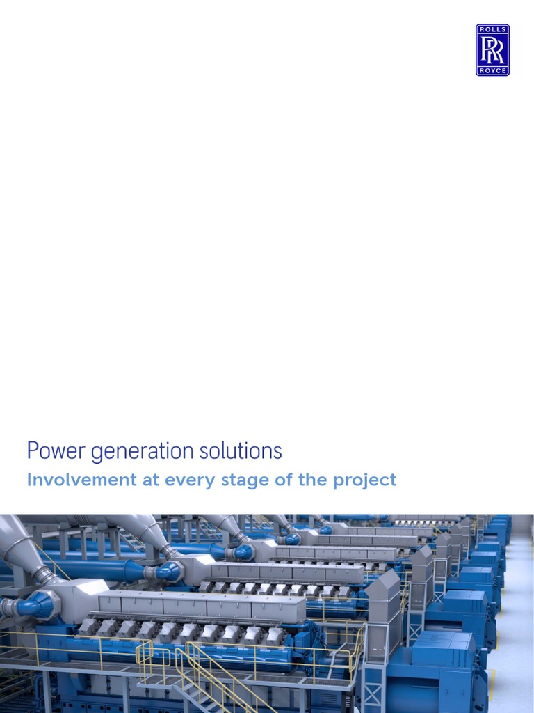 Power Generation Solutions: Involvement at Every Stage of The Project ...