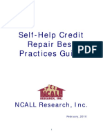 Self-Help Credit Repair Best Practices Guide