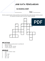 Test Your Math Skills With This Crossword Puzzle