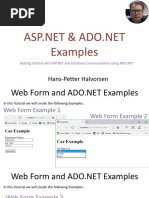 And ADO - NET Example PDF