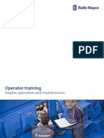Operator Training: Engine Operation and Maintenance
