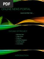 Online News Portal: Sach Ke Teh Tak