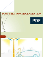Foot-Step Power Generation