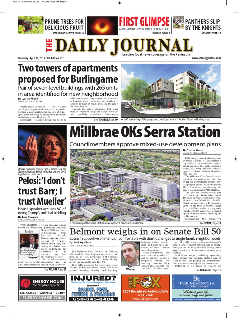 San Mateo Daily Journal 04-11-19 Edition | PDF | Homo