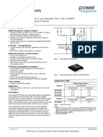 Innoswitch-Ep Family Datasheet PDF