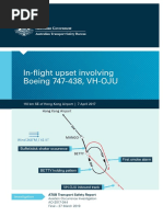 Insert Document Title: In-Flight Upset Involving Boeing 747-438, VH-OJU