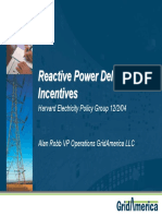 Reactive Power Delivery Incentives