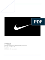 Nike Imc (Project On Nike Integrated Marketing Communication)