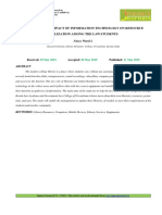 Abs. 24. A Study On The Impact of Information Technology On Resource Utilization Among The Law Students-2019-03!21!10-29