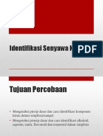 IDENTIFIKASI KIMIA