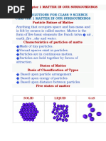 Chapter 1 Matter in Our Surroundings