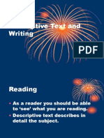 Descriptive Text and Writing