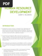 Human Resource Development