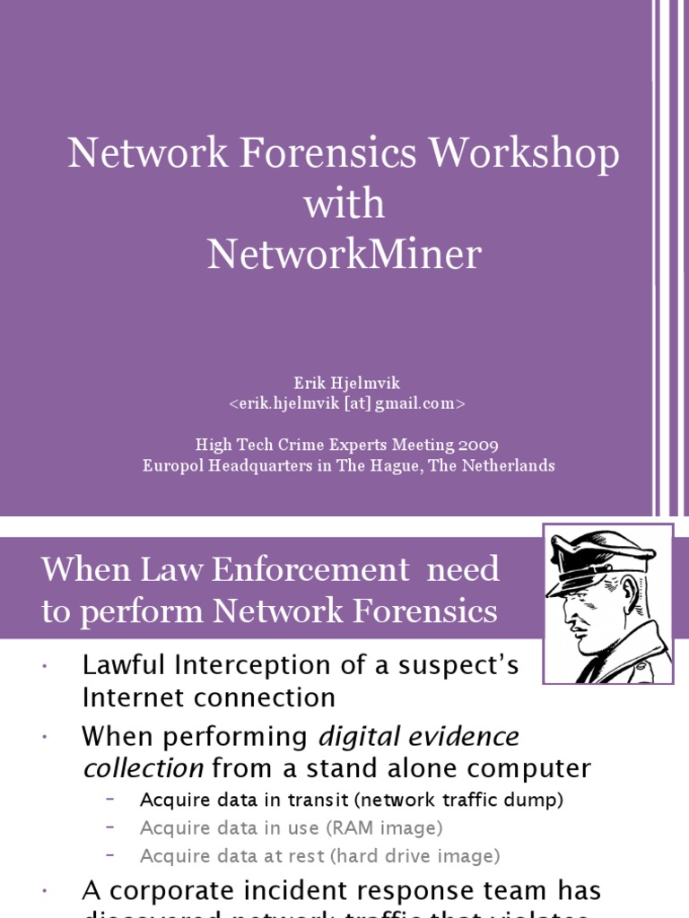 Network Forensics Workshop With NetworkMiner PDF | PDF | File Transfer ...