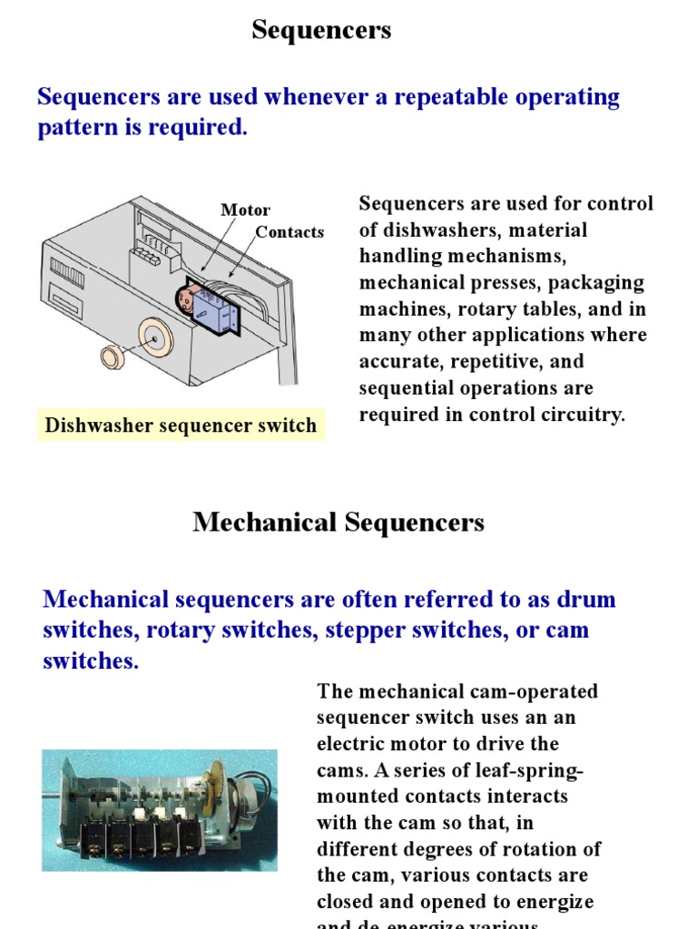 Sequencer | PDF | Electronics | Mechanical Engineering