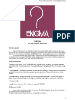 ENIGMA-Regulament in Limba Romana Www.boardgames-blog.ro
