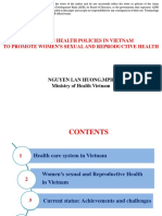 Trends in Health Policies in Viet Nam To Promote Women's Sexual and Reproductive Health