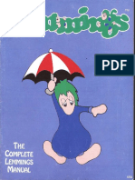 Lemmings Manual DOS en