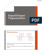 Input/Output Organization: Bus Structure