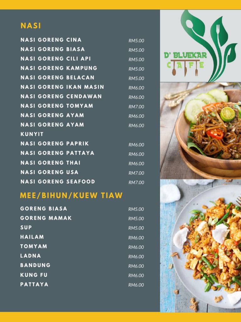 Lunch Menu Pdf East Asian Cuisine Food Ingredients