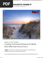 Creating Customized Windows 8.1 Media (ISO, WIM, Flash Drive) - Part 2 - Final Thoughts From IT PDF