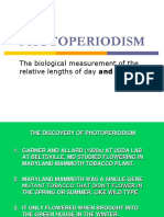 Photoperiodism: The Biological Measurement of The Relative Lengths of Day and Night