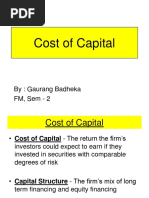 CH 6 - Cost of Capital PDF