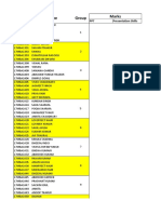 UID Name Group Marks: PPT Presentation Skills