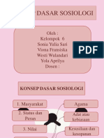 Konsep Dasar Sosiologi