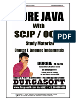 Core Java With SCJP OCJP Notes by Durga PDF