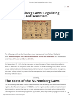 Nuremberg Laws_ Legalizing Antisemitism - History
