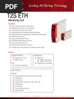 CET Power - T2S ETH - Datasheet - V1.2