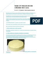 Como Poner Un Negocio de Manualidades para Trabajar Desde Casa