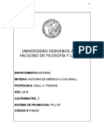 Historia de América II (Colonial) - (Fradkin) - 2c 2018