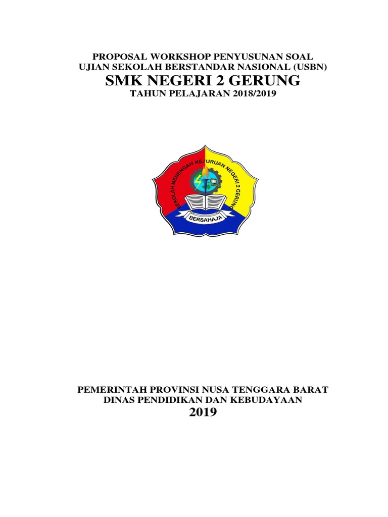 Proposal Workshop Penyusunan Soal