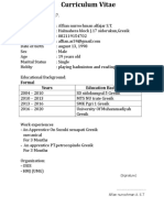 Formal Years Education Background: (Signature)