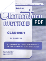Rubank Elementary Method - Clarinet PDF