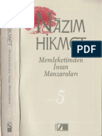 Nazım Hikmet 05 Memleketimden İnsan Manzaraları Adam Yayınları PDF