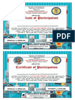 Certificates