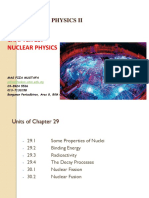 Chapter 29 - Nuclear Physics