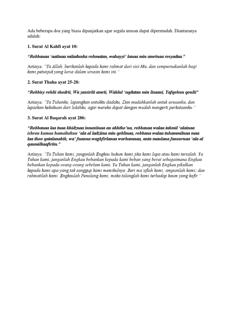 Doa 01