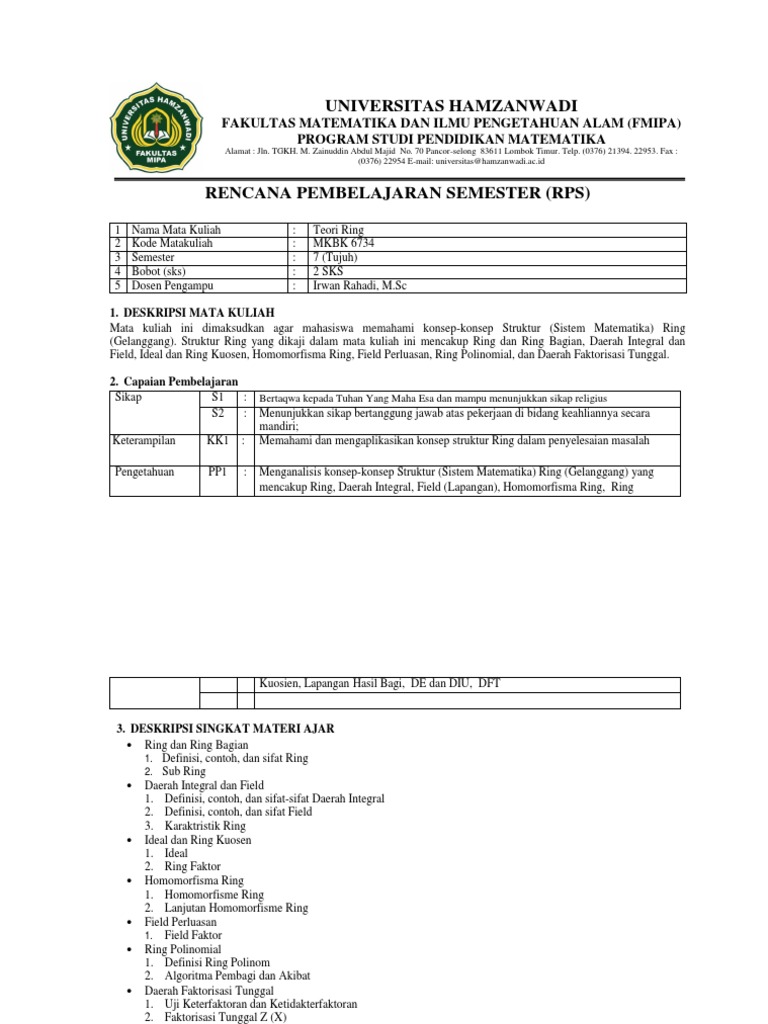 50 Rps Teori Ring 2018 2019 311018