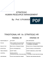 Strategic Human Resource Management By: Prof. V.P.KAKKAR