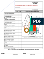 Inspección de Equipo Oxiacetilénico