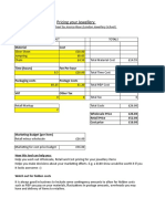 Pricing Stratergy Worksheet From Jessica Rose Download v2 2